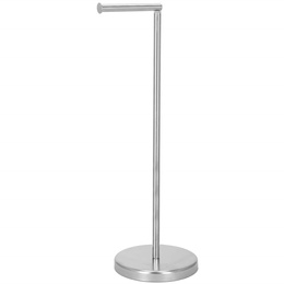 Uchwyt na papier toaletowy, stojak 2w1 chromowany