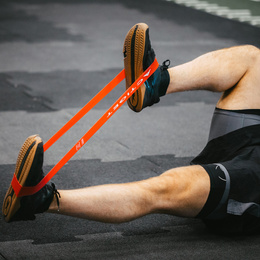 Gumy oporowe do ćwiczeń zestaw 5 szt. taśmy fitness rehabilitacyjne opór 1-20 kg