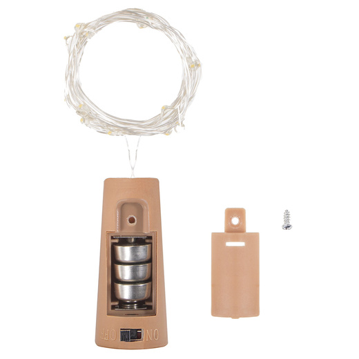 Lampki choinkowe 20 LED biały zimny