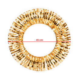 Wieniec LED 45 cm wianek świąteczny na drzwi 360 LED dekoracja ciepły biały