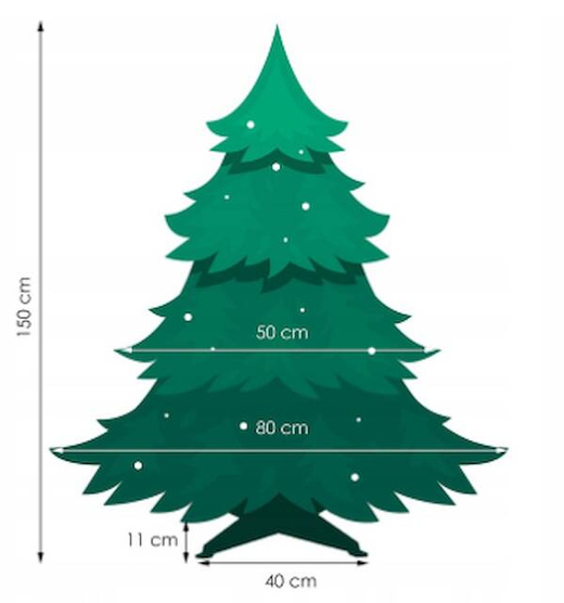 Choinka sztuczna premium 150 cm świerk kaukaski