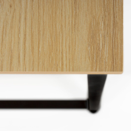 Biurko komputerowe nowoczesne 100x50x76 cm młodzieżowe stolik loft industralny