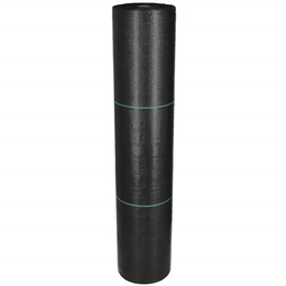 Agrowłóknina antychwastowa agrotkanina 90g czarna mata 1,6x50 m