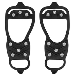 Raczki na buty turystyczne, nakładki kolce rozmiar 41-45 czarne