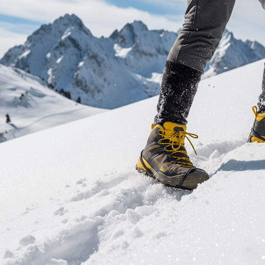 Raczki na buty turystyczne, trekkingowe nakładki antypoślizgowe, kolce rozmiar 37-45 czarne