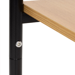 Szafka nocna, stolik z półkami do sypialni 35x31x59 cm nakastnik, jasnobrązowy