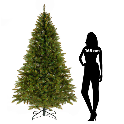 Choinka sztuczna premium 220 cm świerk kaukaski jak żywy