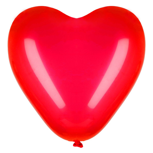 Balony serca na walantynki, urodziny 100 szt. czerwone serduszka