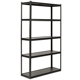 Regał magazynowy 200x120x40 cm 5 półek do przechowywania, garażu 750 kg metalowy