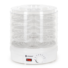 Suszarka do żywności, spożywcza do grzybów, ziół 5‑poziomowa 15 L 350 W z regulacją temperatury