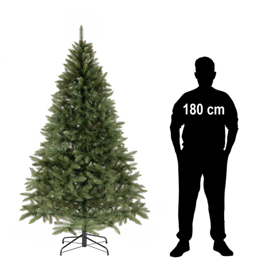 Choinka sztuczna premium 220 cm świerk kaukaski jak żywy