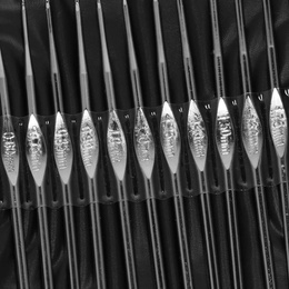 Zestaw do szydełkowania 22 szt. i etui szydełka z aluminium i stali nierdzewnej