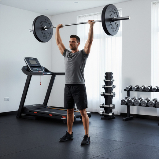 Obciążenie bitumiczne 10 kg talerz kompozytowy 31 mm krążek do sztangi hantli