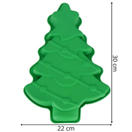 Foremka do ciastek świątecznych choinka forma do ciasta silikonowa