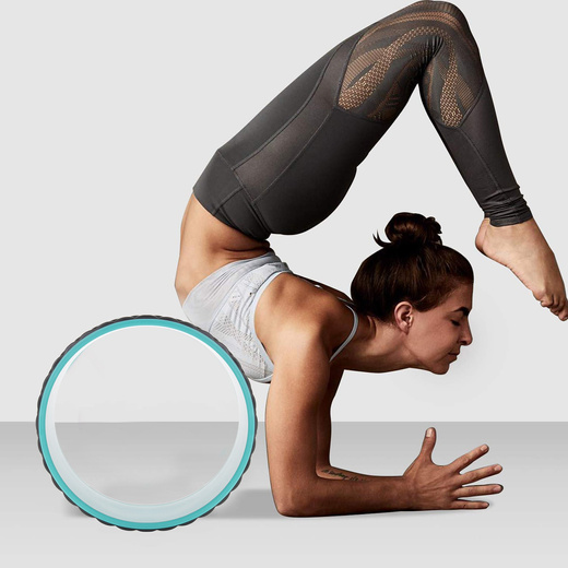 Koło do jogi z wypustkami roller pilates 