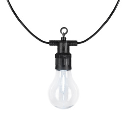 Lampki choinkowe żarówki 20 Led oświetlenie zewnętrzne girlanda 13 m multikolor