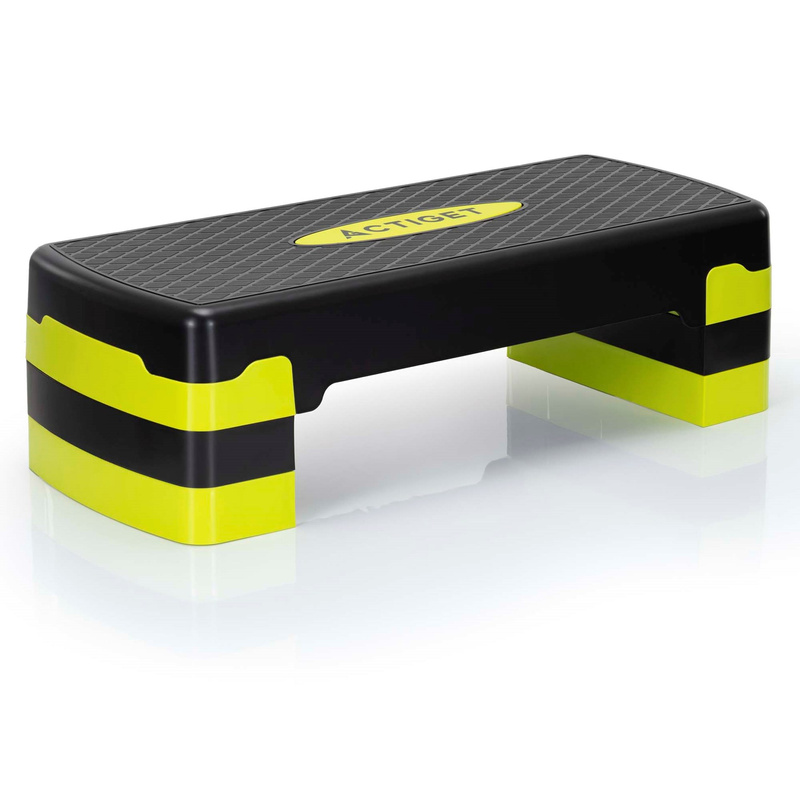 Step do ćwiczeń fitness 3-stopnie, schodek treningowy do aerobiku