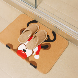 Dywanik łazienkowy, antypoślizgowy 60x40 cm mata, renifer