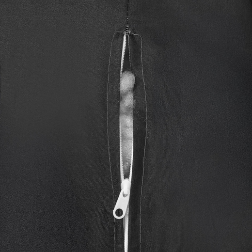 Kokon ogrodowy rattanowy z poduszkami fotel wiszący bujak huśtawka na metalowym stelażu szara