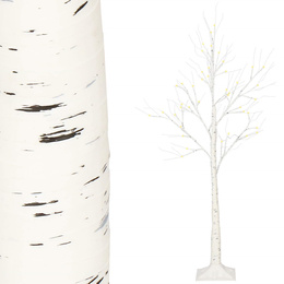 Świecące drzewko 150 cm brzoza 72 Led drzewko świąteczne