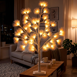 Świecące drzewko 90 cm sosna 48 Led drzewko świąteczne dekoracja ozdoba świetlna