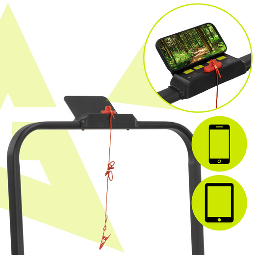 Bieżania elektryczna, domowa 12 km/h z pilotem i aplikacją na telefon treningowa, składana