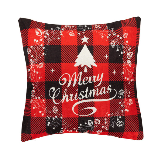 Poszewka dekoracyjna 40x40cm na poduszkę zestaw 4 szt. wzory świąteczne