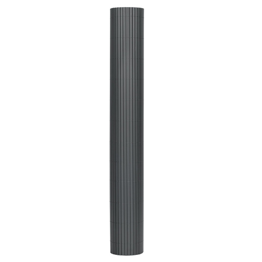 Osłona PVC maskująca na balkon, taras, ogrodzenie 500x120 cm ciemnoszara