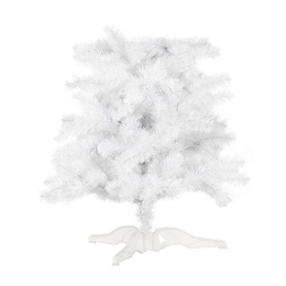 Choinka sztuczna 150 cm jodła biała nowoczesna jak żywa, ze stojakiem