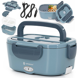 Pojemnik na żywność, podgrzewany Lunchbox elektryczny 1,5 l termos obiadowy