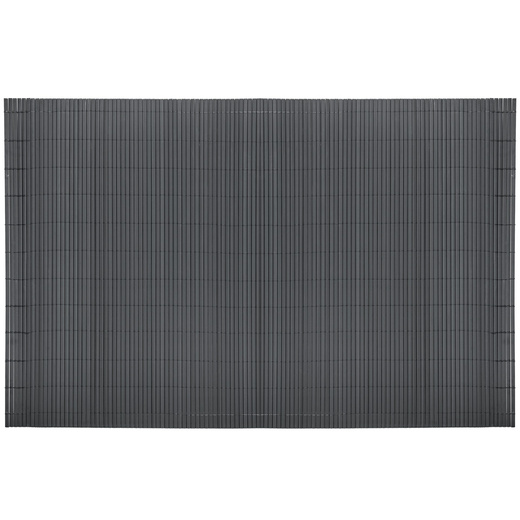 Osłona PVC maskująca na balkon, taras, ogrodzenie 300x100 cm ciemnoszara