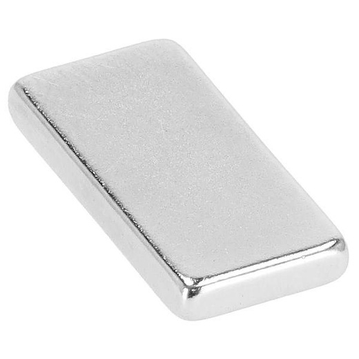 Magnesy neodymowe 20 szt. płytkowe prostokątne 20x10x2,5 mm
