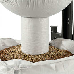 Big Bag worek z lejem 1000 kg mocny na gruz 160x90x90 cm kontener z uchwytami biały