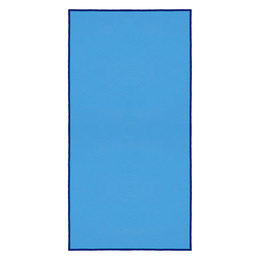 Ręcznik plażowy szybkoschnący 180x90 cm z mikrofibry niebieski