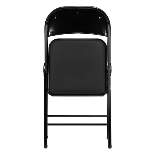 Krzesło cateringowe składane bankietowe, turystyczne do ogrodu czarne