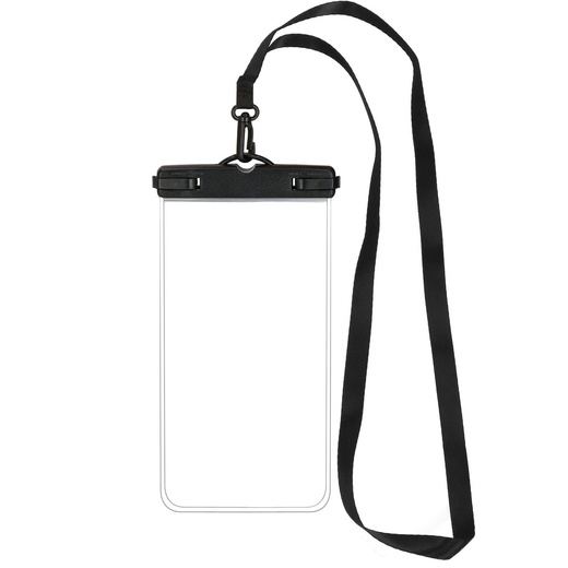 Wodoodporne etui na telefon pokrowiec 18x11 cm przezroczysta saszetka