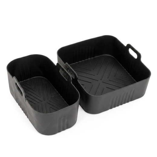 Wkład silikonowy do Airfryer 1,5/3 L zestaw 2 szt. do frytkownicy beztłuszczowej