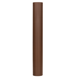 Osłona PVC maskująca na balkon, taras, ogrodzenie 500x120 cm brązowa
