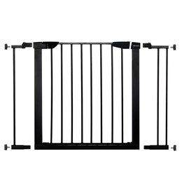 Bramka zabezpieczająca barierka rozporowa 75-103 cm czarna