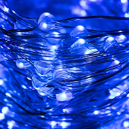Lampki choinkowe 20 LED druciki mikro na baterie