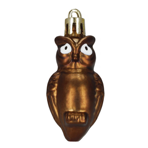 Bombki choinkowe 40 szt. zestaw dekoracji świątecznych, nietłukące, brązowy, złoty, biały