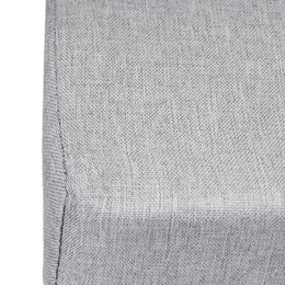 Schodki dla psa do łóżka 30 cm podest, rampa 3-stopniowa, miękkie schody szare