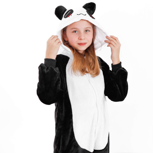 Piżama kigurumi panda kombinezon jednoczęściowy dziecięcy rozmiar 125-140 cm
