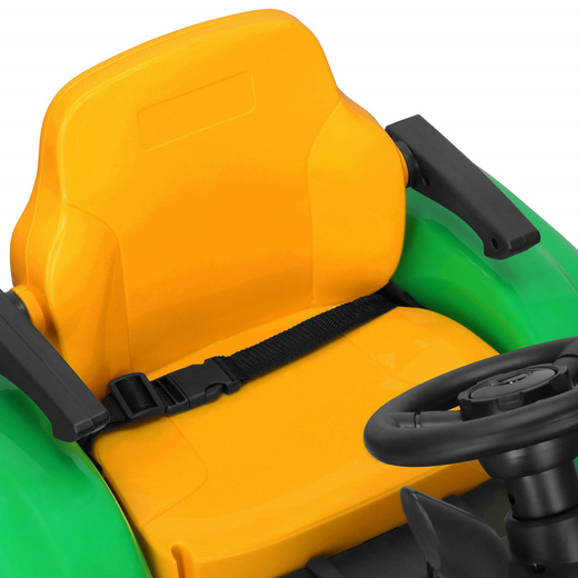 Traktor z przyczepą dla dzieci elektryczny jeździk na akumulator sterowany pilotem