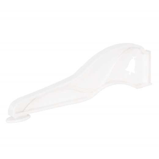 Choinka sztuczna jodła 220 cm nowoczesna drzewko świąteczne ze stojakiem, białe