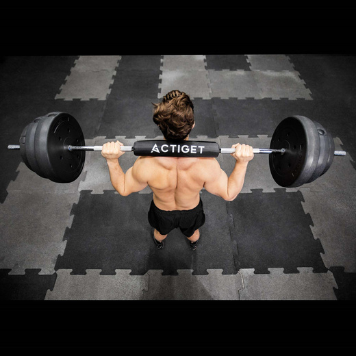 Obciążenie bitumiczne 20 kg talerz kompozytowy 29 mm krążek do sztangi hantli