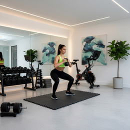 Mata treningowa, ochronna 4 szt. puzzle z pianki EVA 1,2 cm antypoślizgowe, grafitowe