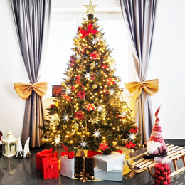 Lampki choinkowe 500 Led biały ciepły, flash biały zimny 41,5 m oświetlenie świąteczne IP44