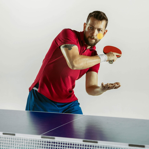 Paletki do ping ponga zestaw z 3 piłeczkami i pokrowcem komplet tenis stołowy