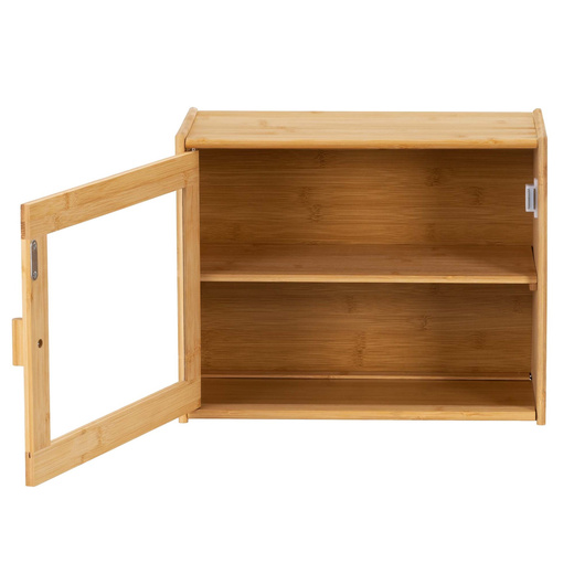 Chlebak zamykany, dwupoziomowy, pojemnik kuchenny do przechowywania pieczywa, bambusowy